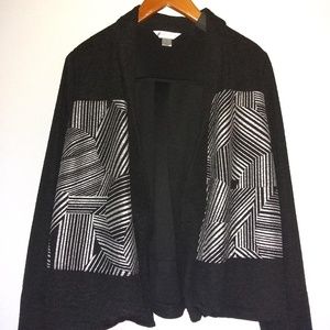 Christopher & Banks Abstract Blazer- Size XL